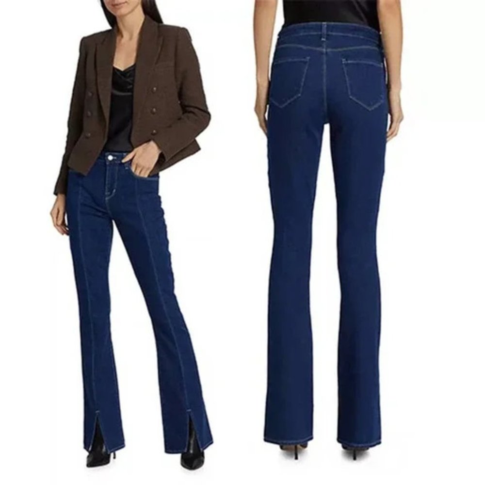 L'Agence Beatrix High Rise Baby Bootcut Jeans Women's Arroyo Size: 28 NWT - Picture 9 of 9